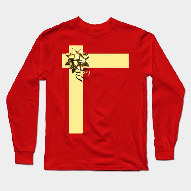 I'm The Present Long Sleeve T-Shirt by AngelFlame